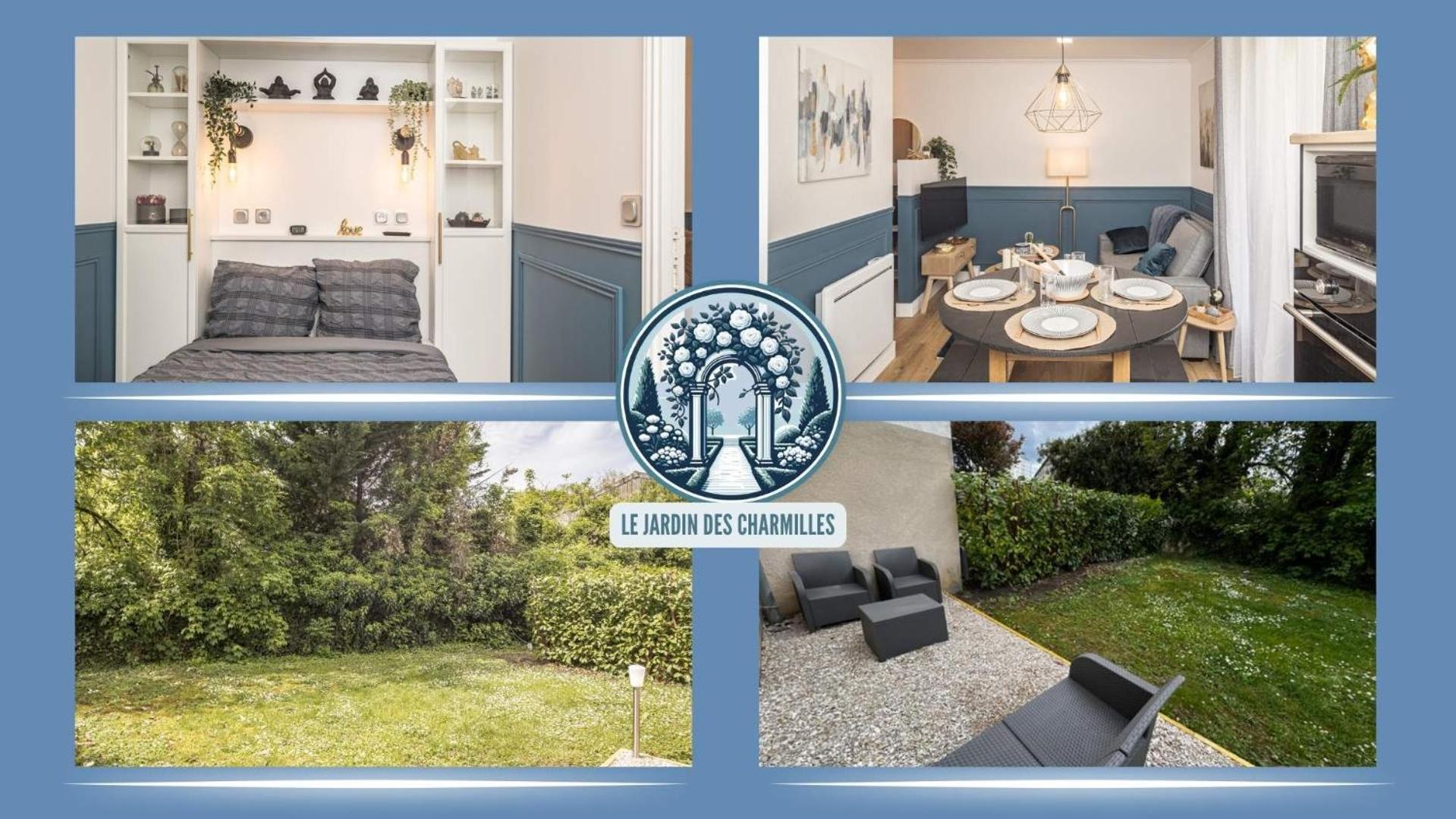 Le Jardin Des Charmilles - Proche Hypercentre Lejlighed Troyes Eksteriør billede